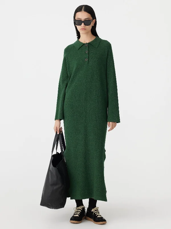 Longerline Compact Knit Dress
