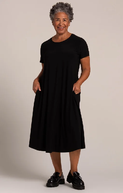 SYMPLI - FIT AND FLARE DRESS