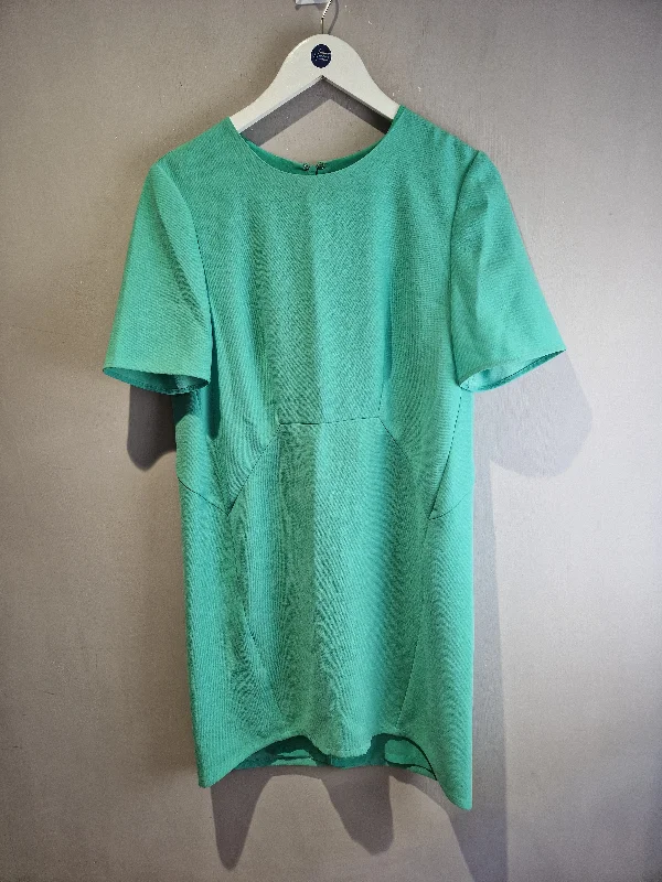 Whistles mint green shift dress - size 12