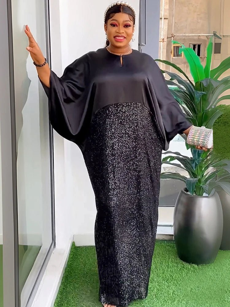 Plus Size Long Dresses For Women African Traditional Party Evening Gowns Luxury Africa Clothing Loose