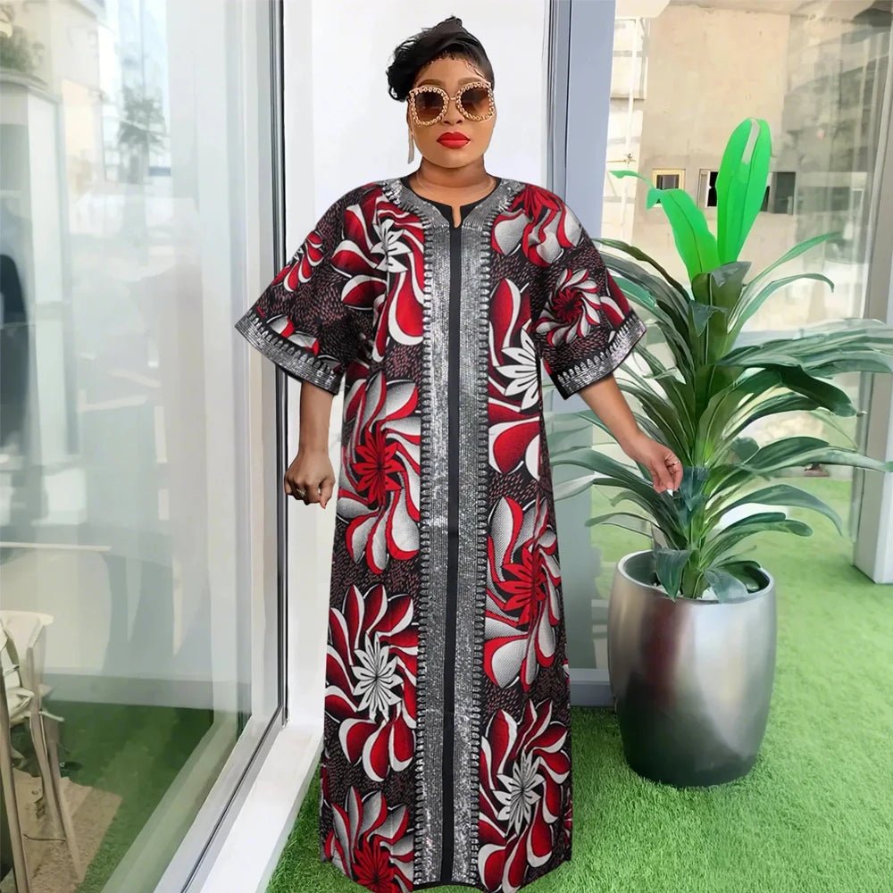 Plus-Size African Dresses for Women – Dashiki, Ankara, & Bazin Riche Traditional Wedding & Party Attire