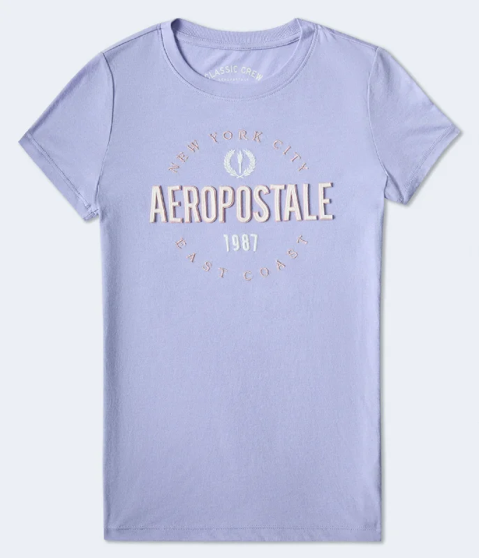 Aeropostale East Coast Appliqué Graphic Tee