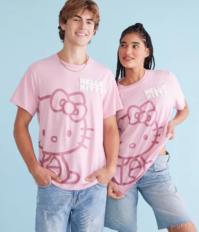 Aeropostale Hello Kitty Face Oversized Graphic Tee