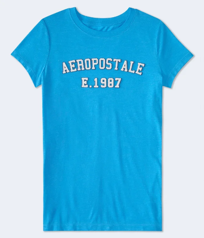 Aeropostale Logo Appliqué Graphic Tee