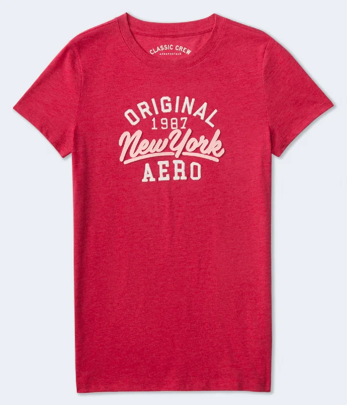 Aeropostale New York Appliqué Graphic Tee