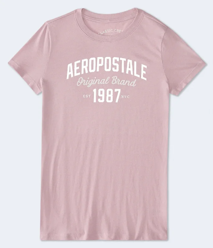 Aeropostale Original Brand Foil Graphic Tee