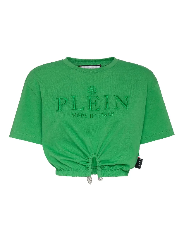 Cropped T-shirt Iconic Plein