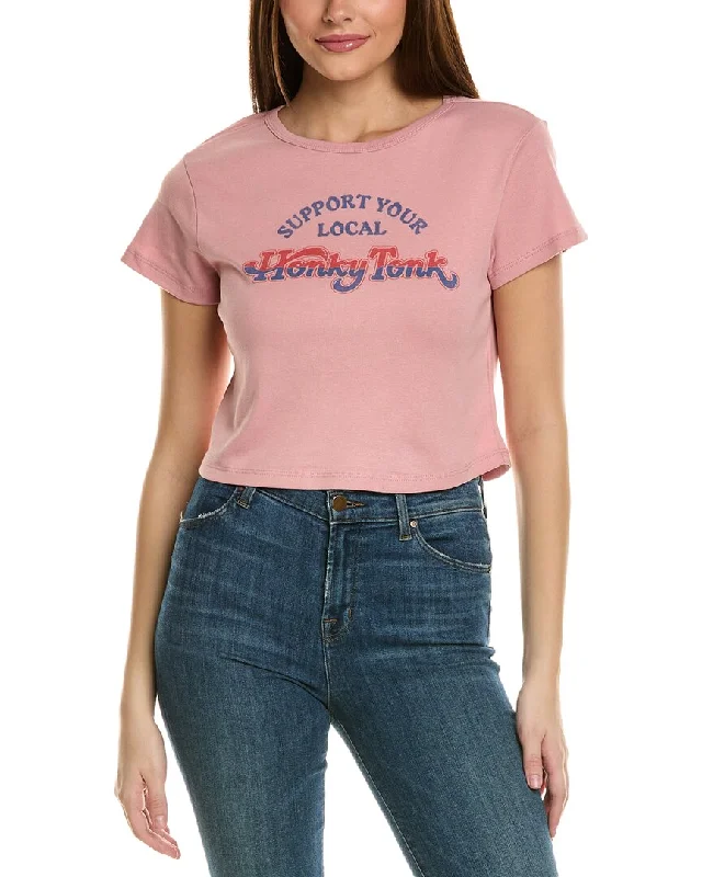 Girl Dangerous Cropped T-Shirt