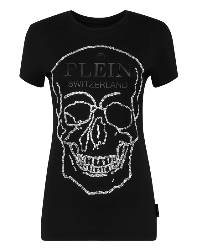 T-shirt Round Neck SS Crystal Skull