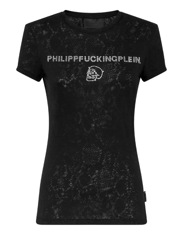 T-shirt Sexy Pure Philipp Plein TM with Crystals