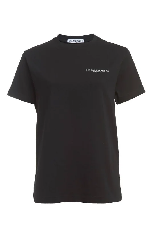 Women's Organic Cotton T-Shirt In Black