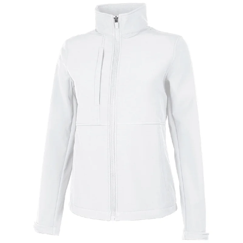 Charles River Women's White Supreme Soft Shell Jacket