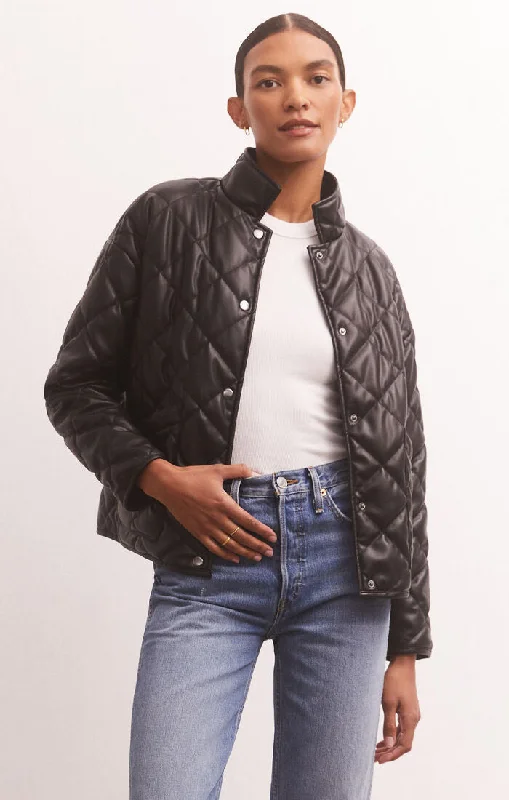 Heritage Faux Leather Jacket