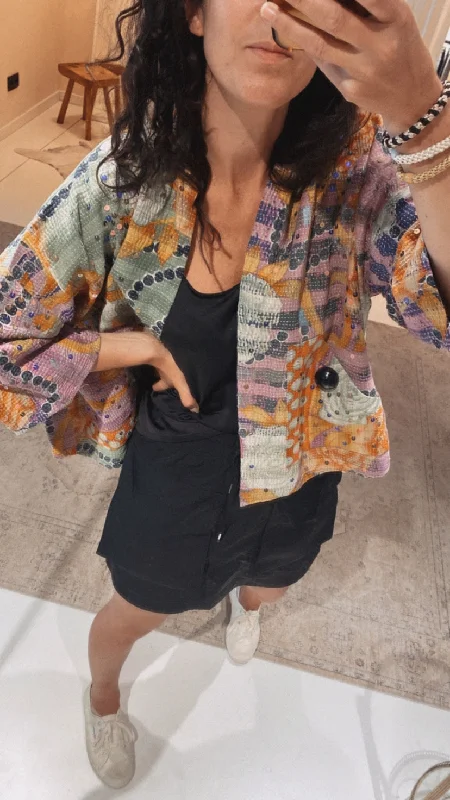 TYLER SEQUINS JACKET - SISSEL EDELBO V-Neck Jacket Boat Neck Jacket Square Neck Jacket TYLER SEQUINS JACKET - SISSEL EDELBO V-Neck Jacket Boat Neck Jacket Square Neck Jacket