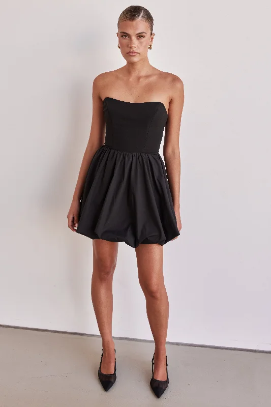 Niamh Mini Dress (Black)