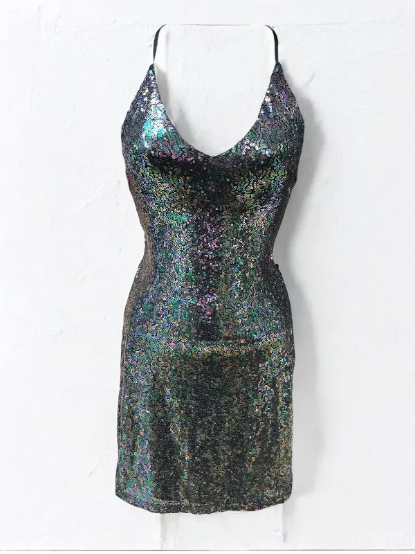 Sequin Mini Dress Bozzolo 21152