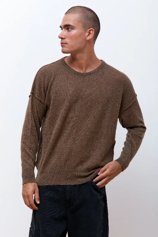 Light Jumper Dark Tobacco Spandex Blend Rayon Blend Denim Blend