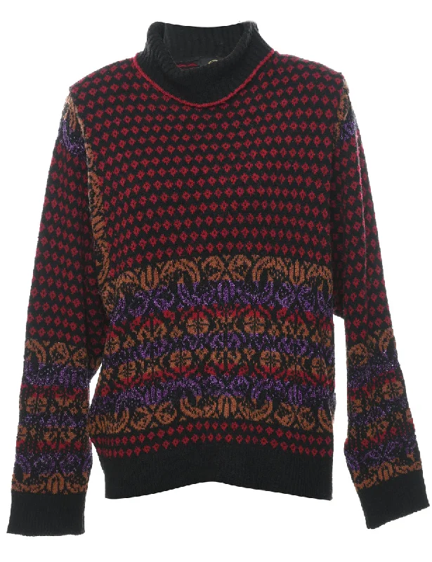 Nordic Turtleneck Jumper - L