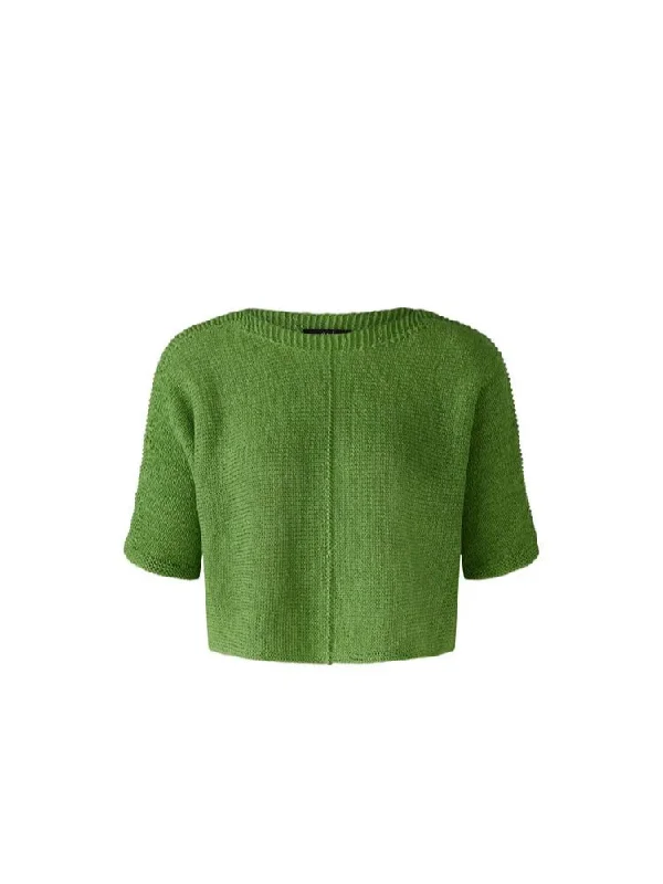 Oui Jumper Green