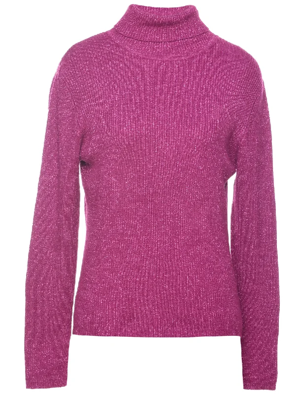 Worthington Turtleneck Jumper - S Oversized Loose Flowy