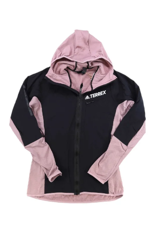 Adidas Womens Terrex Techrock Flooce Hooded Jacket