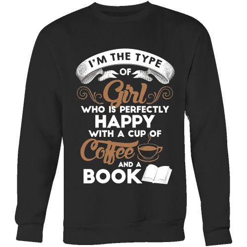 Books and Coffee Sweatshirt