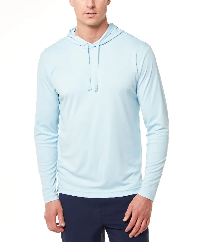 Men's Long Sleeve Hooded Sun Shirt