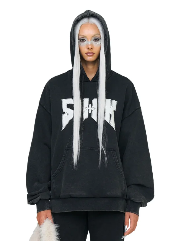 Metal Rock Oversized Hoodie