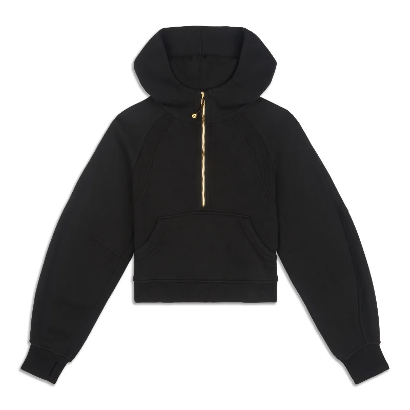 Scuba Oversized Half-Zip Hoodie - Resale