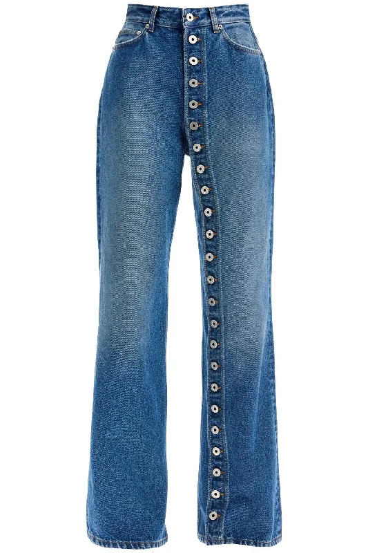 High-end Denim Jeans  - Blu