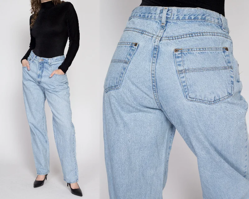 33x32 90s Light Wash High Waisted Dad Jeans Unisex