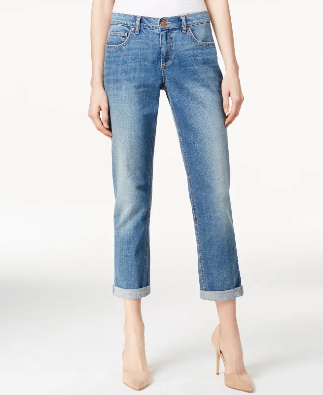 Vintage America Released Hem Boyfriend Jeans