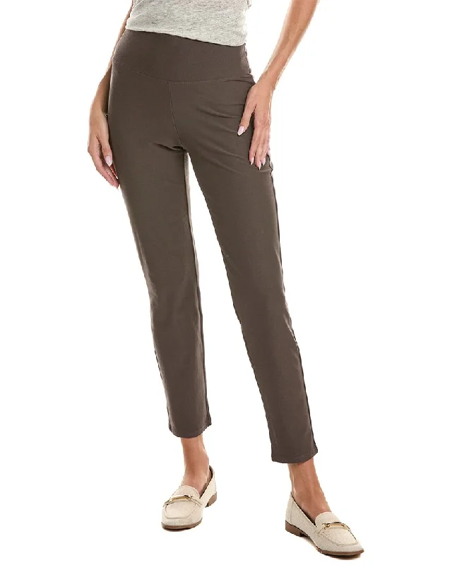 Eileen Fisher High-Waist Slim Pant