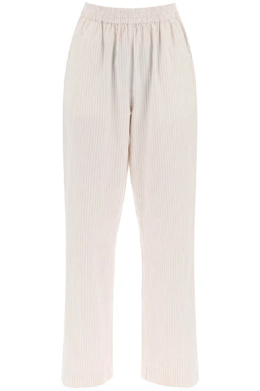 Organic Cotton Striped Claudia Pants