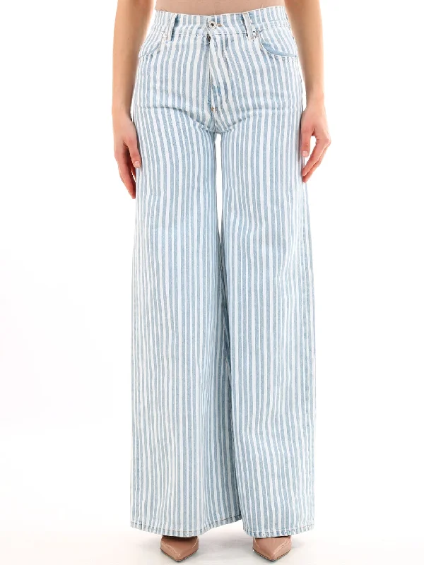 Striped Palazzo Pants