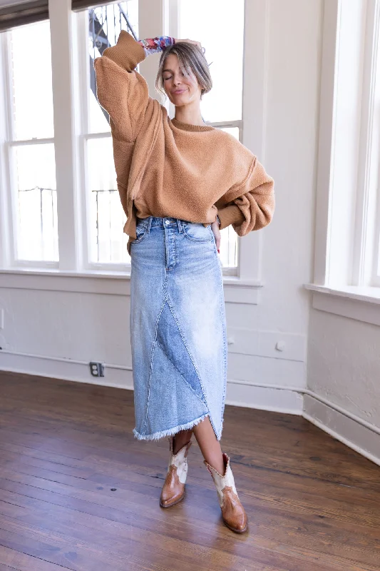 Driftwood Katie Midi Skirt Legend