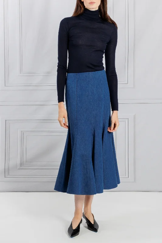 Gabriela Hearst | Amy Skirt With Herringbone